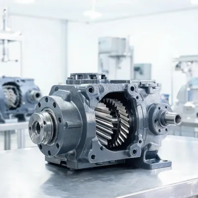 helical gear reducer